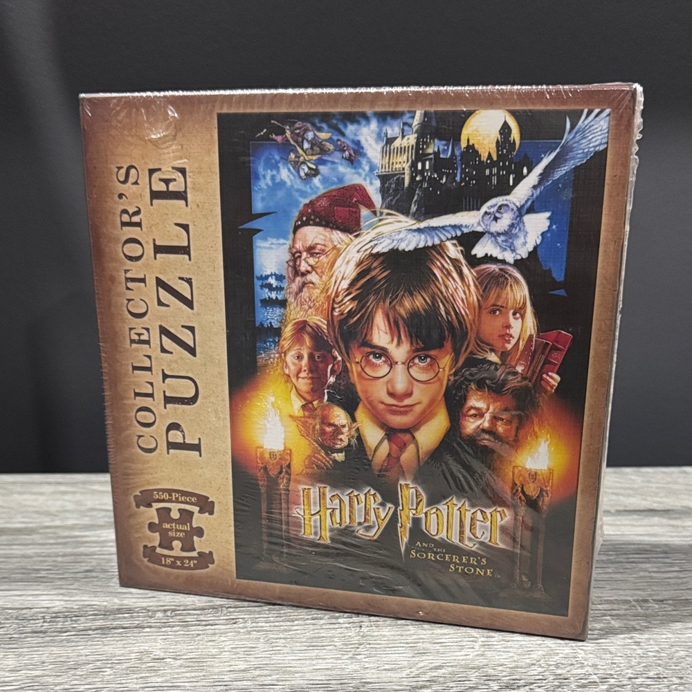 NEW: Harry Potter and The Sorcerer’s Stone Puzzle - 550-Piece Collector’s Puzzle